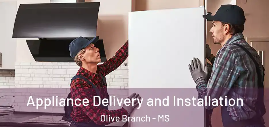 Appliance Delivery and Installation Olive Branch - MS