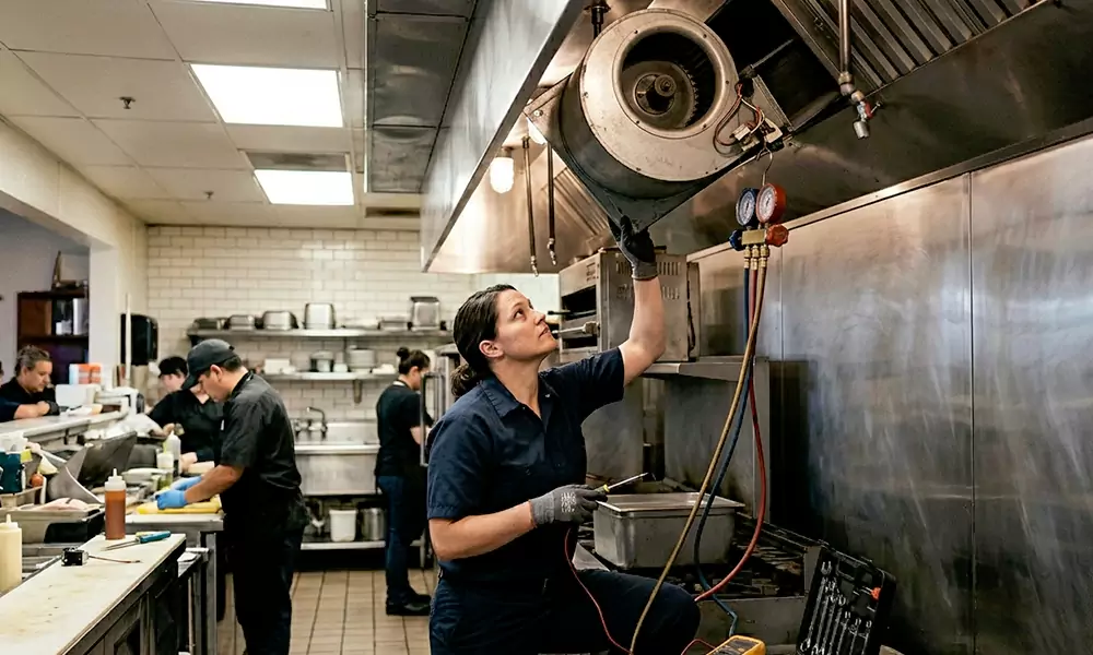 Commercial Exhaust Fan Repair in Olive Branch, MS