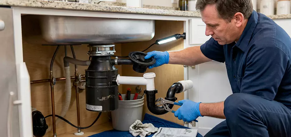 Garbage Disposal Splash Guard and Trap Installation in Olive Branch