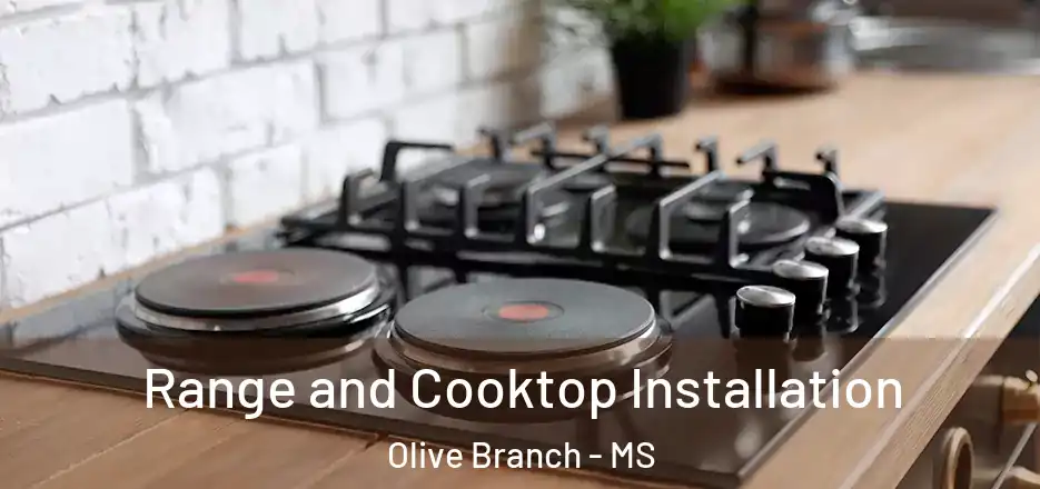 Range and Cooktop Installation Olive Branch - MS