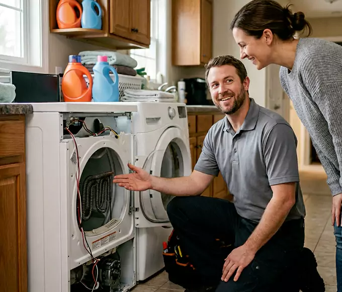 Why Olive Branch, MS Homeowners Trust Appliance Repair Olive Branch for Dryer No Heat Repair?