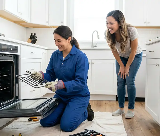 Why Olive Branch, MS Residents Trust Appliance Repair Olive Branch for Oven Heating Element Repairs?